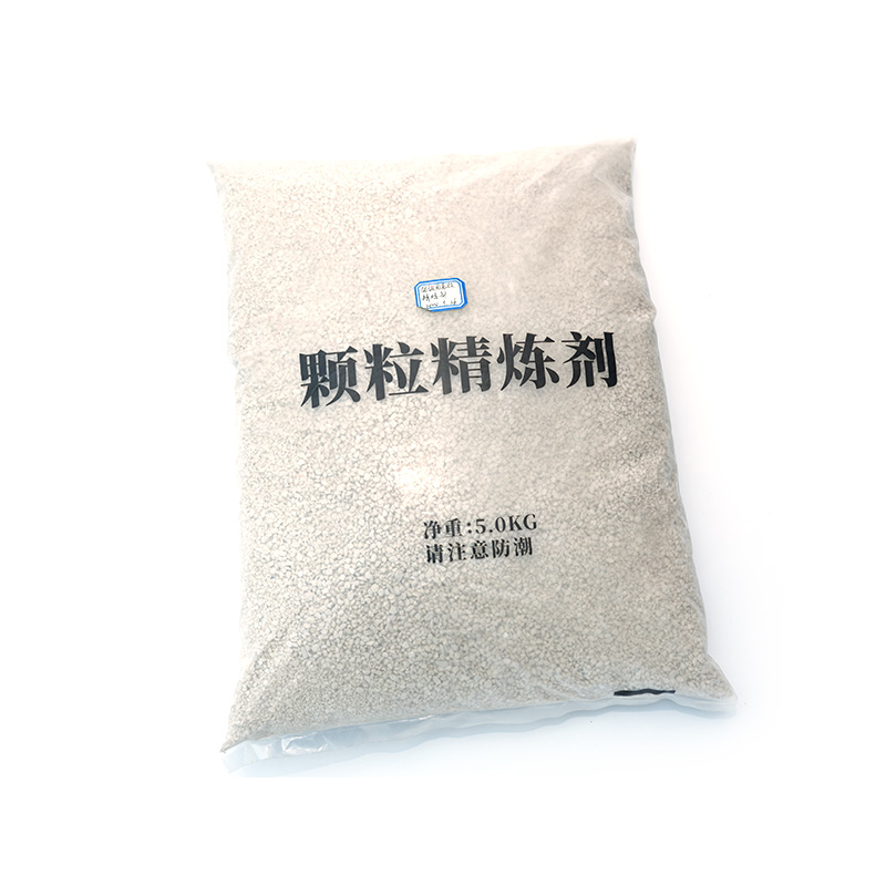 Granule expolitiore fluxum