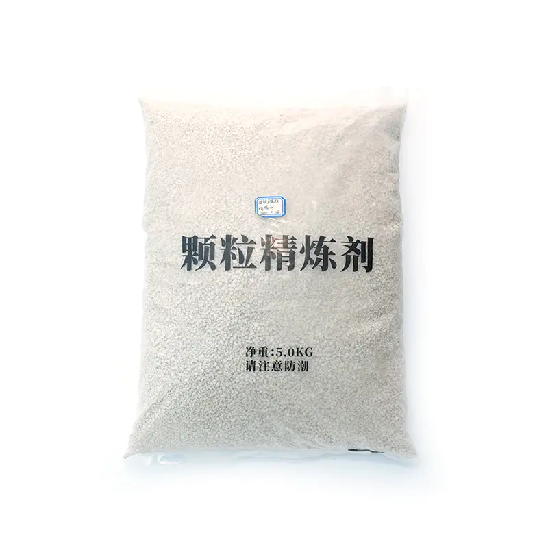 Granule expolitiore fluxum